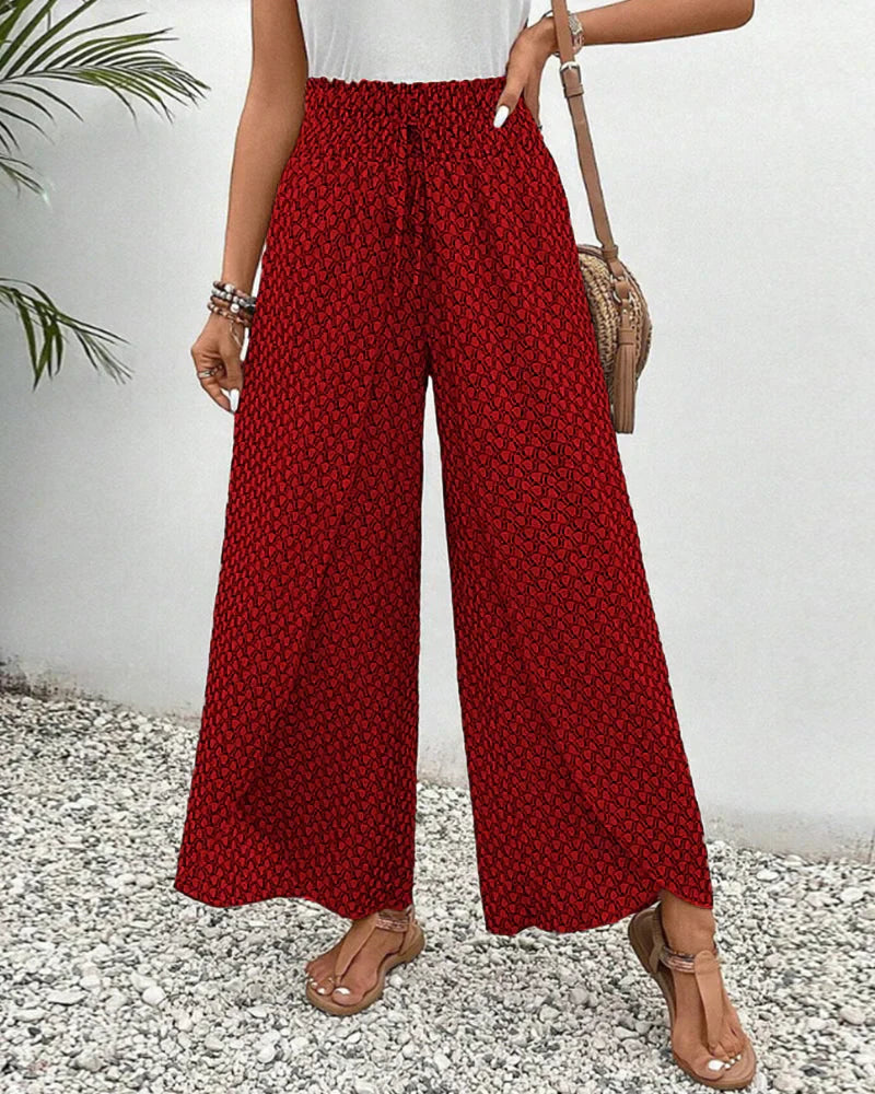 Elodie- Wide Leg Broek