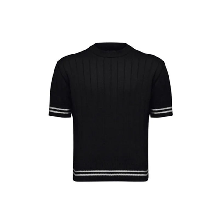 Scalini Merino T-shirt | Italiaans dun gebreid t-shirt voor heren