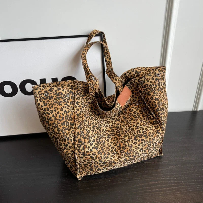 Sophie - Grote Shopper met Luipaard Design