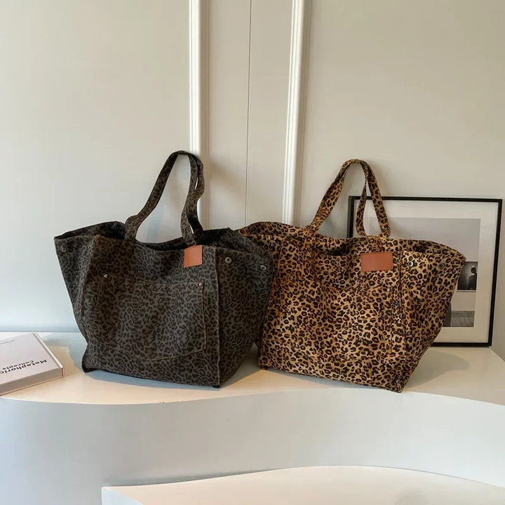 Sophie - Grote Shopper met Luipaard Design