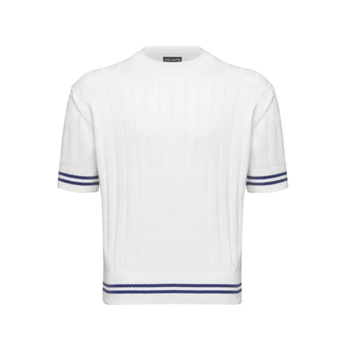 Scalini Merino T-shirt | Italiaans dun gebreid t-shirt voor heren