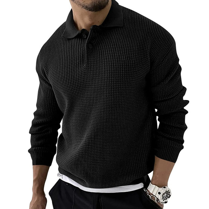 Ganti Polo | Luxe Premium longsleeve heren polo