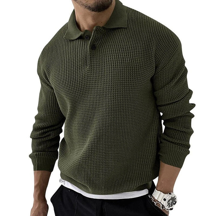 Ganti Polo | Luxe Premium longsleeve heren polo